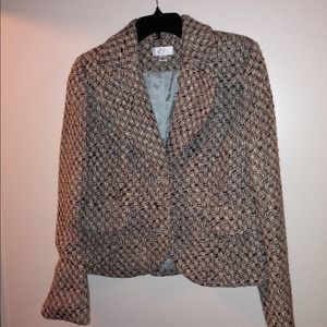 Ann Taylor Loft Tweed Blazer