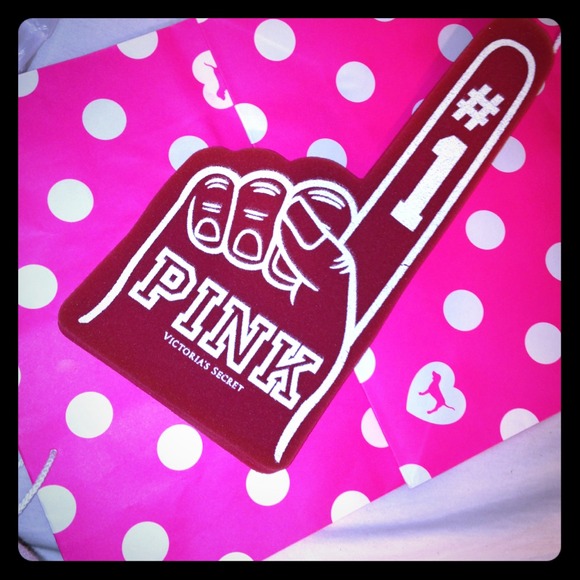 Vs Pink Foam Finger