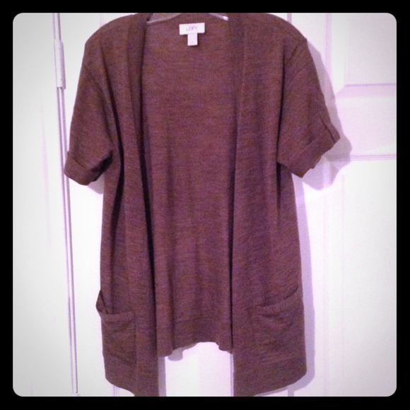 SOLD IN BUNDLE Heather Brown Long Cardi