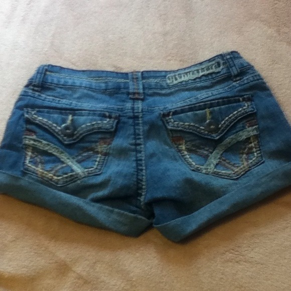 Denim shorts!!