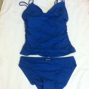 Blue DKNY tankini BUNDLE!