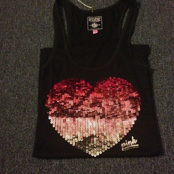 ✋✋SOLD✋✋BrandNew VS PINK Bling Tank! XS