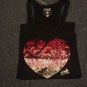 ✋✋SOLD✋✋BrandNew VS PINK Bling Tank! XS