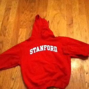 Deep red Stanford sweatshirt