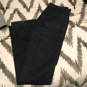 High waisted flare leg jeans