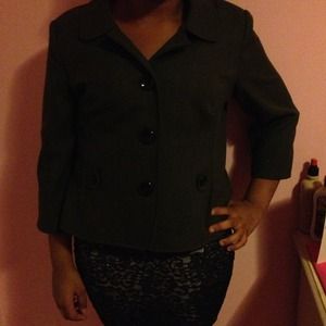 A business pea jacket