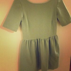 Zara Minty Ballerina Dress + Topshop Romper