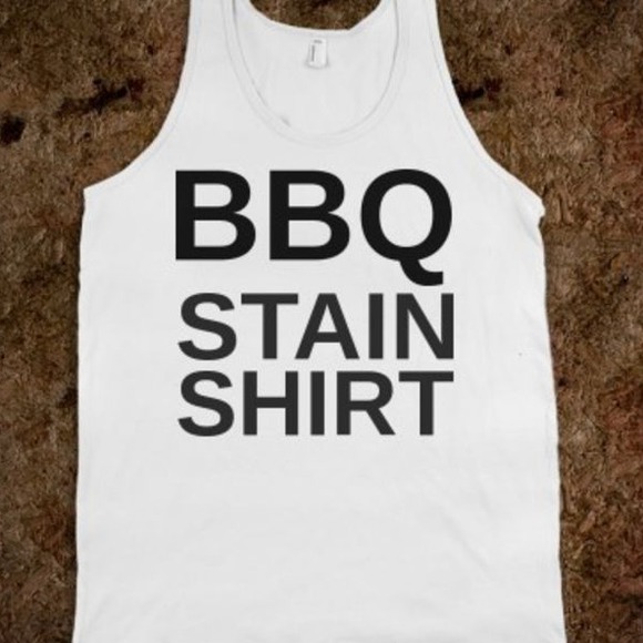 BBQ stain shirt