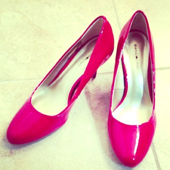 Bandolino Red Patent Heels - 8.5
