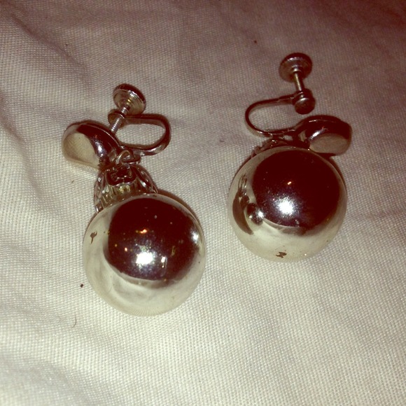 Beautiful silver earrings