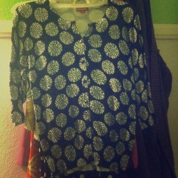 Snow flake cardigan 3.qt sleeves - Picture 1 of 1