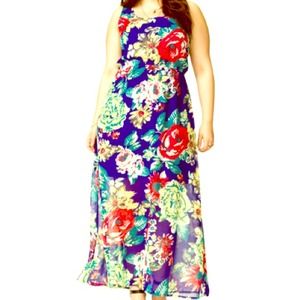 Floral Maxi Dress 🌺👗
