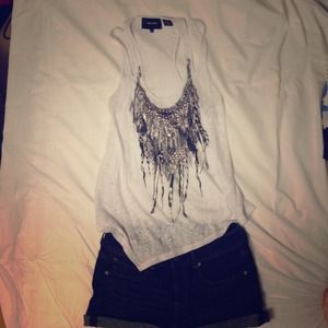 Miss Me Embellished Tank