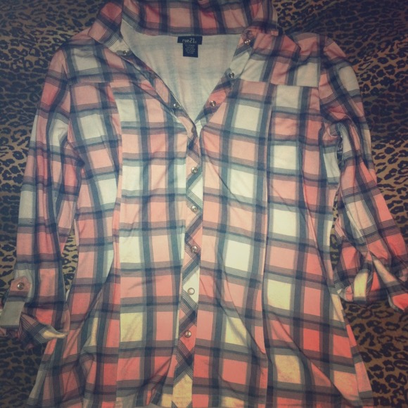 Pink, White, & Grey Flannel