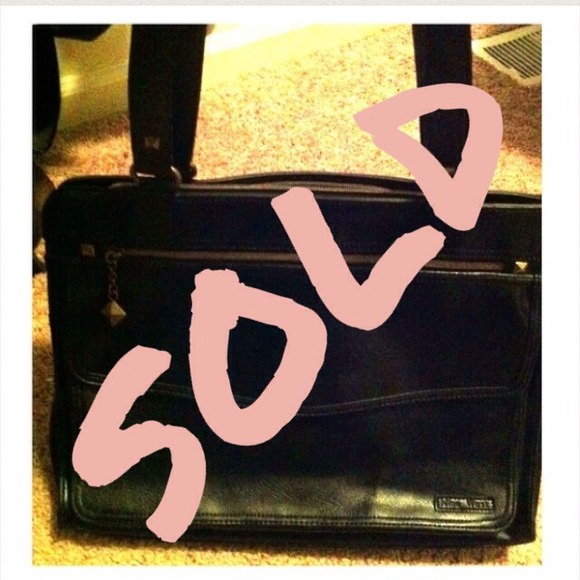 ‼️SOLD‼️ Vintage Black Briefcase/School Bag/Purse