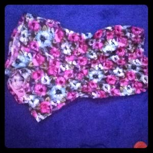 floral romper! worn twice!
