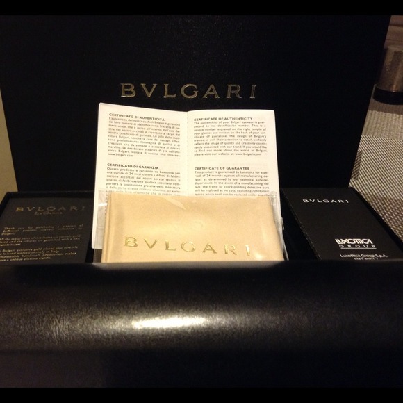 Bvlgari Sunglasses-gold plated ***new***