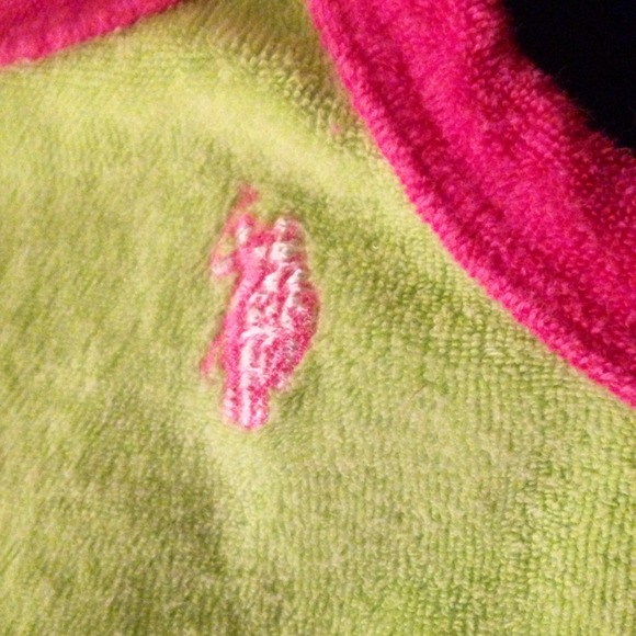 ⛔️SOLD⛔️👶2pc. BRIGHT BABY BEACH COVEF UP! - Picture 2 of 4