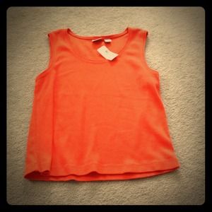 Chico's orange tank