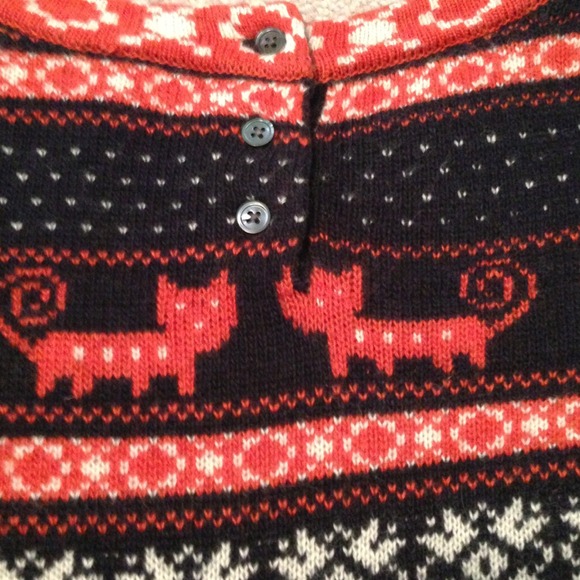 Rare J.Crew Retail Print Sweater - Picture 4 of 4
