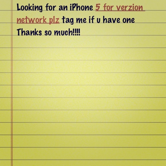 iPhone 5 verzion