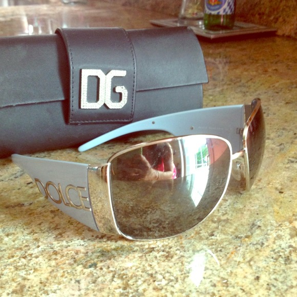 Authentic Dolce and Gabbana sunglasses.