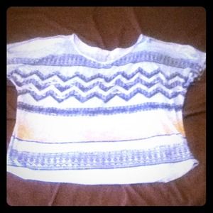 Open top with slit sleeves