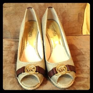 Michael Kors wedge shoes. Size 7 1/2.