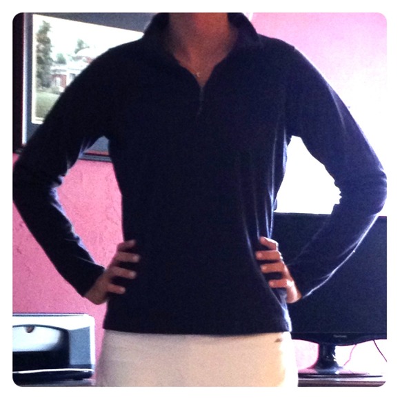 ⛳Nike Dark Purple Fleece Pull Over with 1/4 Zip⛳