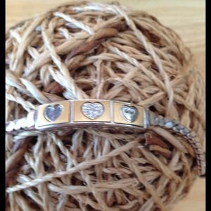 Brighton heart ID style bracelet