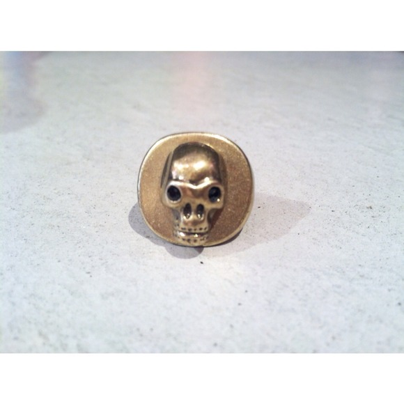 Skull Ring - Gold
