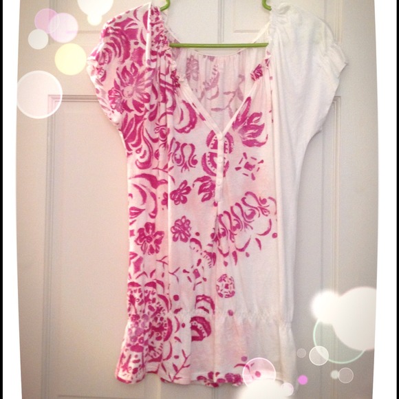 a.n.a pattern fashion tee