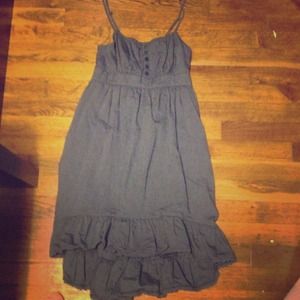 cute and casual navy blue dress