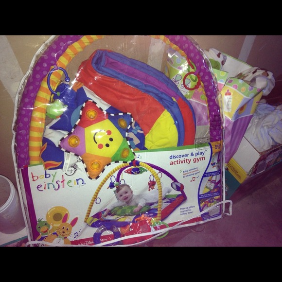 Baby Einstein activity gym for babies.