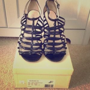 Coach Fantasia Calf birdcage shoes