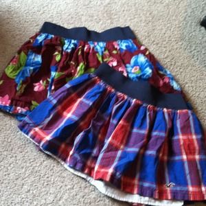 Hollister skirts!