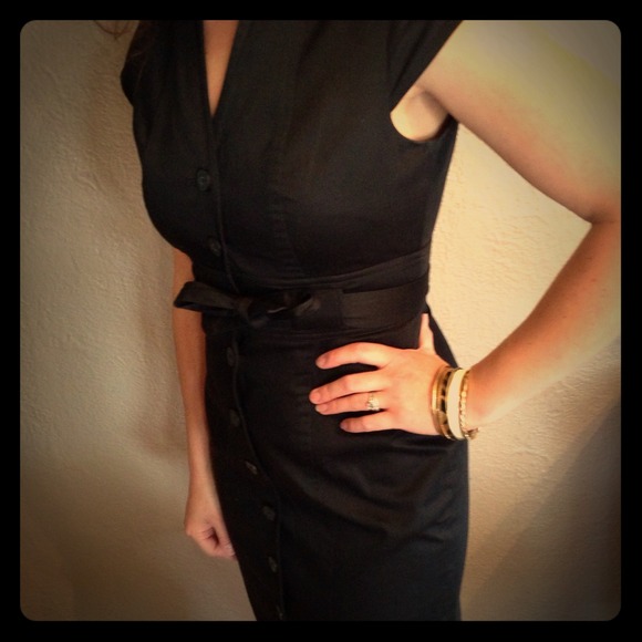 Calvin Klein size 4 little black dress for work