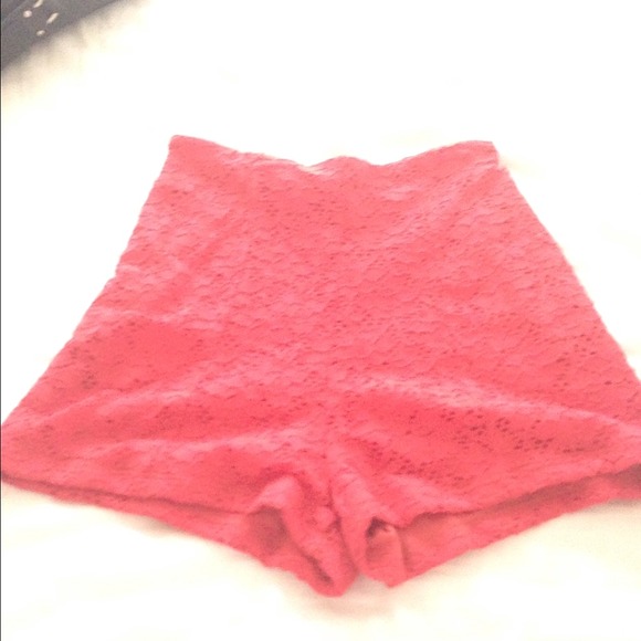 Red shorts