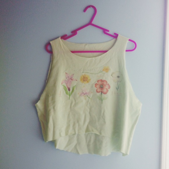 🚫Traded🚫Floral crop top