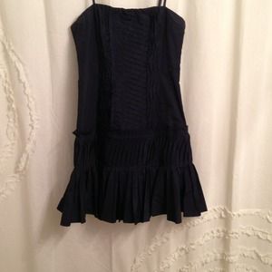 BCBG navy blue dress