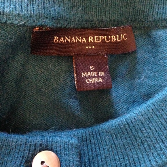 Lady like dark teal cardigan.SOLD in bundle - Picture 4 of 4