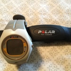 Polar Heart Rate Watch/Monitor/Chest Strap (T31)
