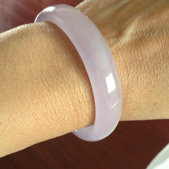 SALE 💜 Genuine lavender jade 💜 - Picture 3 of 4