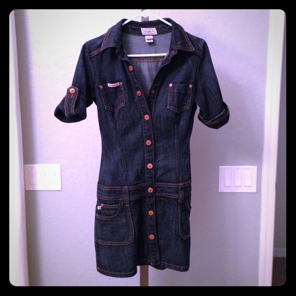 Frankie B Jean Mini Dress