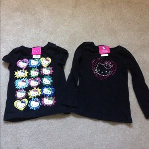 🚫SOLD In a Bundle🚫2 Hello Kitty Shirts