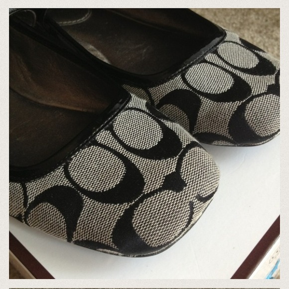 💥Coach Emme ballet flats