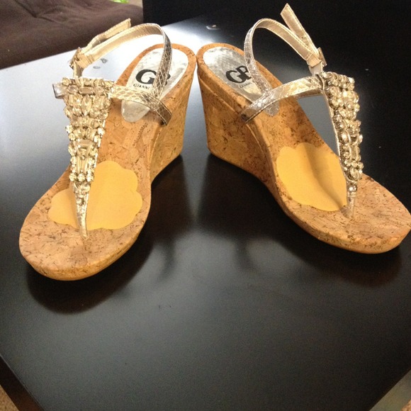 GB wedge dress sandal