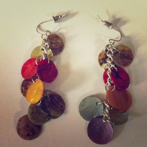 Long earrings