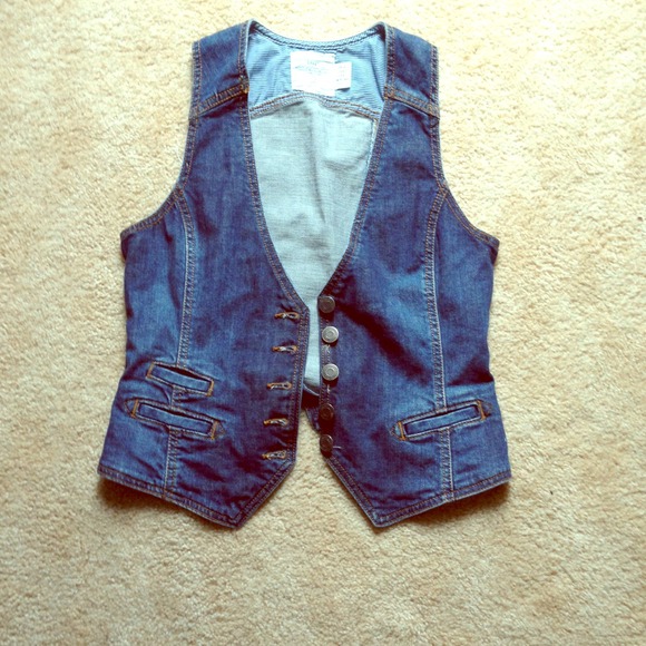 H&M denim vest