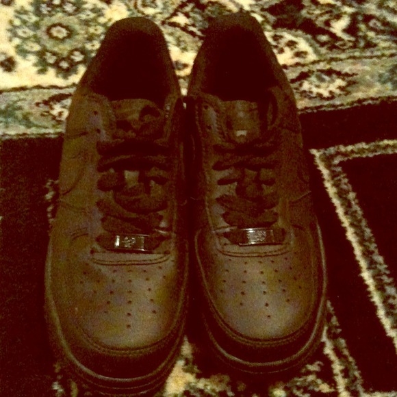 All black nike's